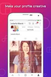 InstaGrid Photo Maker - 9 Square Cut Grid Maker screenshot 1