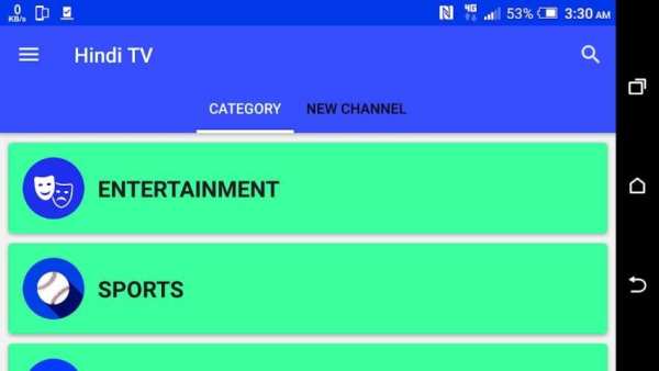 Hindi TV Channels स्क्रीनशॉट 2