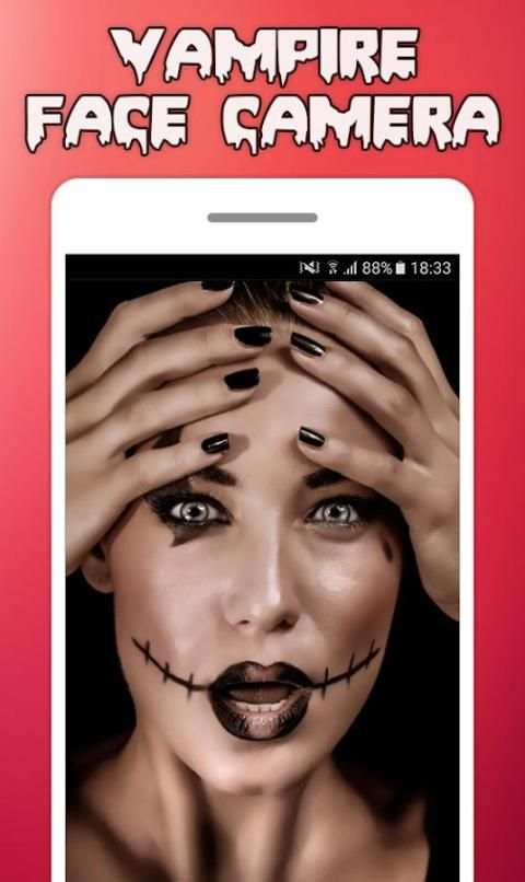 Vampire Face Camera 4 تصوير الشاشة