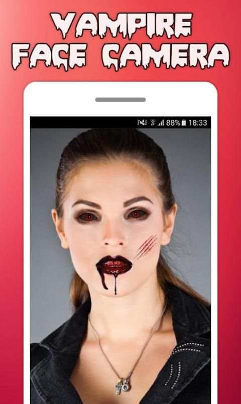 Vampire Face Camera 1 تصوير الشاشة
