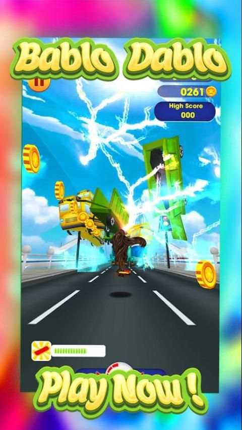bablo dablo bus : Babul Dabul run game screenshot 2