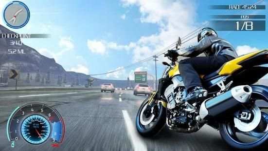 Racing Moto 3D screenshot 6