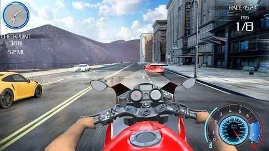 Racing Moto 3D screenshot 8