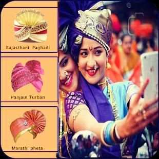 2018 Marathi Pheta Rajasthani Turban imag Editor स्क्रीनशॉट 4