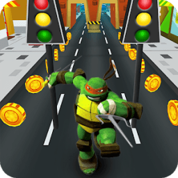 Subway Ninja Turtle Run icon