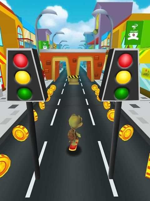 Subway Ninja Turtle Run screenshot 4