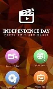Independence Day Video Maker screenshot 1