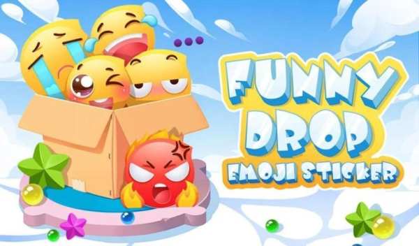 Funny Drop Emoji Sticker स्क्रीनशॉट 4