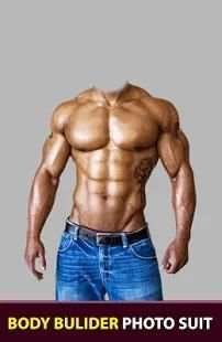 Men Body Builder Suit Photo Editor screenshot 5