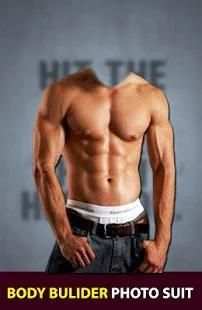 Men Body Builder Suit Photo Editor screenshot 6