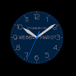 Modern Analog Clock AW-7 आइकन