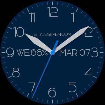 Modern Analog Clock AW-7 स्क्रीनशॉट 1