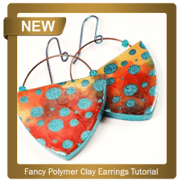Fancy Polymer Clay Earrings Tutorial icon