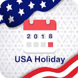 USA Holiday Calendar - Govt Public Holiday 2018