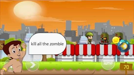 Chhota Bheem - zombie killer screenshot 1