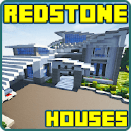 ikon Redstone House Map for Minecraft PE