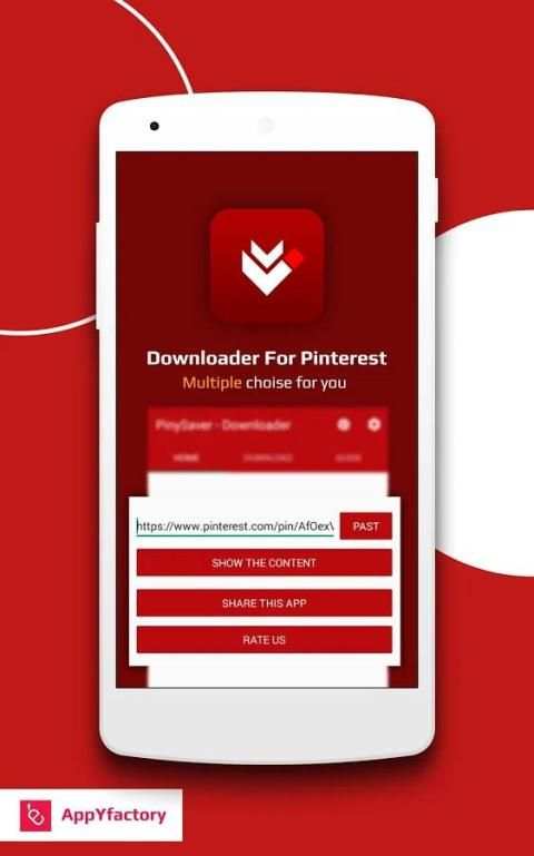 Savey - Downloader for pinterest download screenshot 1