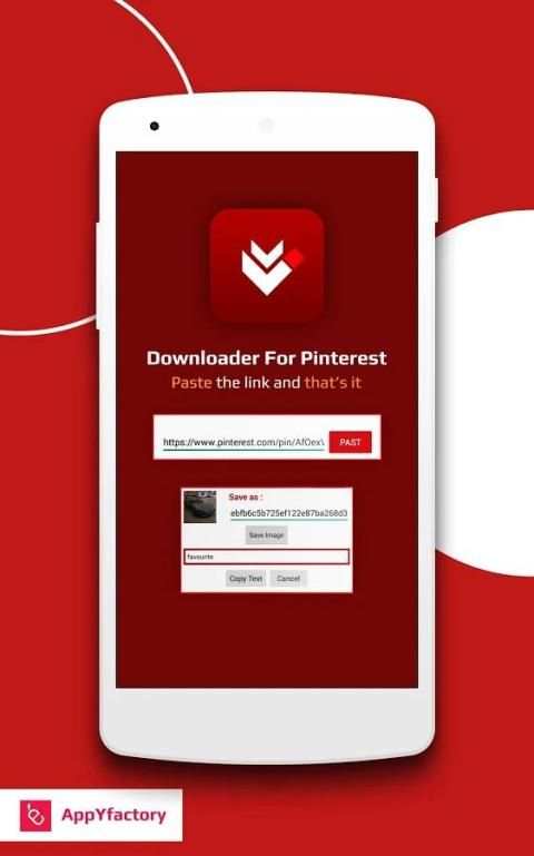 Savey - Downloader for pinterest download screenshot 2