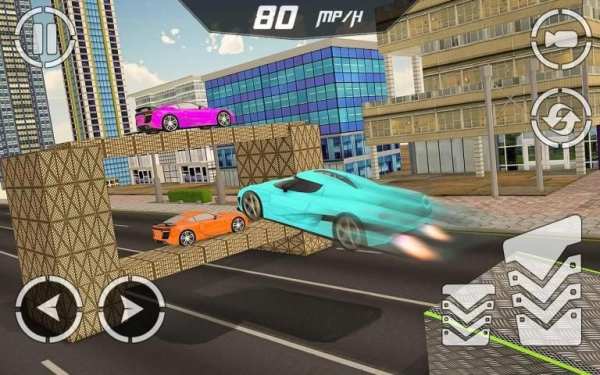 Muscle Car Mega Ramp Impossible Tracks Cars Stunts screenshot 3