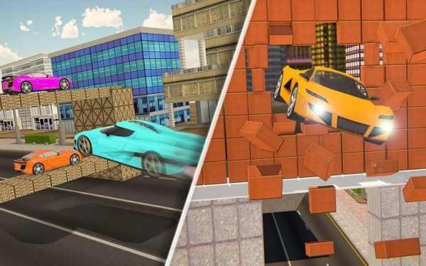 Muscle Car Mega Ramp Impossible Tracks Cars Stunts screenshot 5