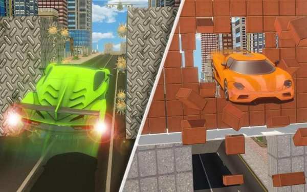 Muscle Car Mega Ramp Impossible Tracks Cars Stunts screenshot 1