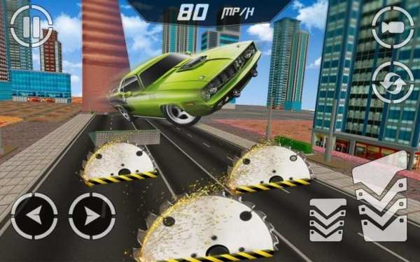 Muscle Car Mega Ramp Impossible Tracks Cars Stunts screenshot 8