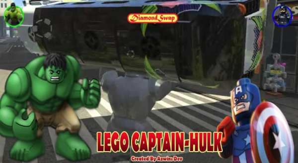 DiamondSwap For Lego Captain-Hulk screenshot 1
