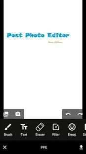 Post Photo Editor स्क्रीनशॉट 5