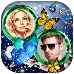 Butterfly Dual Photo Frames आइकन