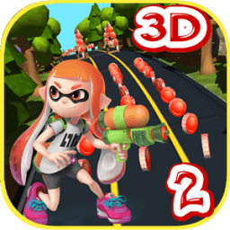 subway splatoon adventure 2 run game आइकन