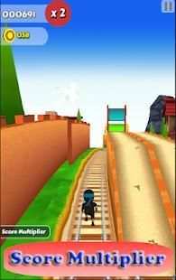 Street Nano Ninja Surfer screenshot 5