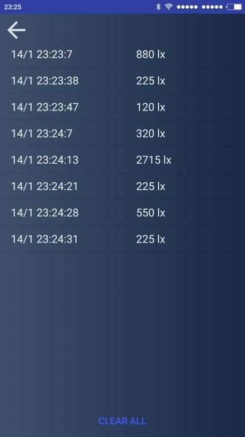 Light meter screenshot 2