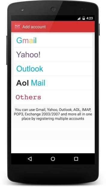 Mails - Yahoo, Outlook & more screenshot 5