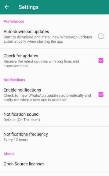 WhatsApp Up-Date screenshot 3