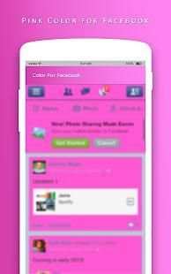 Pink Color For Facebook स्क्रीनशॉट 4