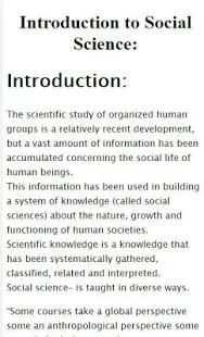 Social Science Offline Guide for Students screenshot 2