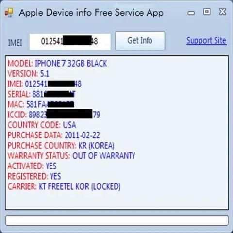 Apple Device info Free Service screenshot 6