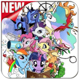 ikon Little Cartoon Pony Wallpapers