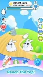 Lucky Bunny - Evolution Game screenshot 5