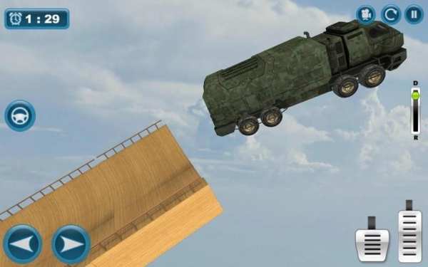 Mustahil Mega Ramp Extreme Stunt Jump Permainan screenshot 8