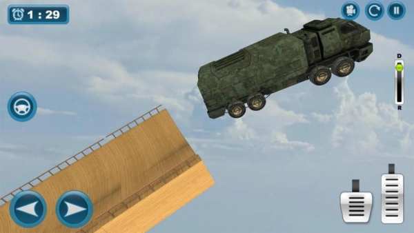 Mustahil Mega Ramp Extreme Stunt Jump Permainan screenshot 2