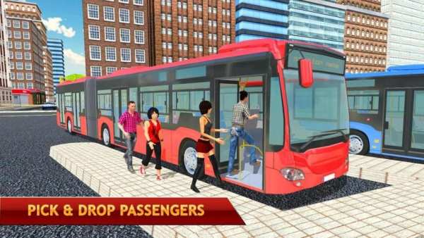 Metro Bus Road Builder Simulator screenshot 2