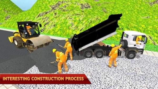 Metro Bus Road Builder Simulator screenshot 1
