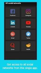 All in one social network media screenshot 8