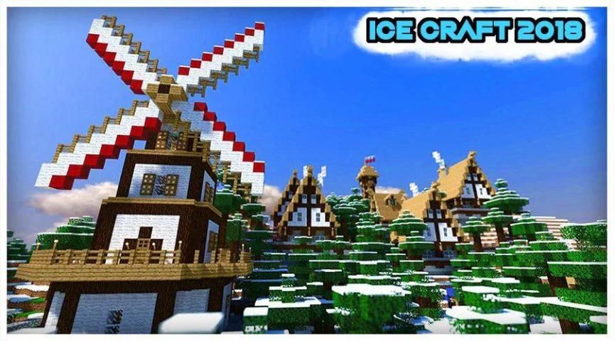 Ice Craft : Winter Crafting and Survival screenshot 4