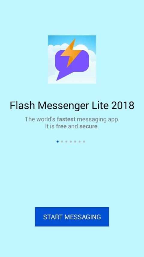 Flash Messenger Lite 2018 screenshot 7
