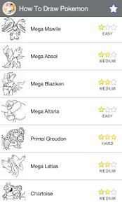 How To Draw Pokemon स्क्रीनशॉट 4