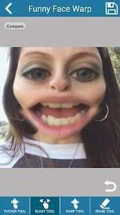 Funny Face Warp : Fun Photo Edit screenshot 1