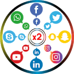 Multiple &amp; Dual Space: App Cloner Multi Account أيقونة