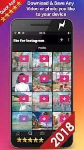 lite for instagram : Mini For Instagram screenshot 1